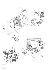 Anlasser Lichtmaschine - Trophy ab 029156