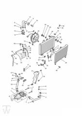 Kühlung 3 Zylinder - Trophy ab 029156