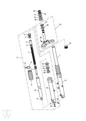 Front Suspension - Scrambler Carburator