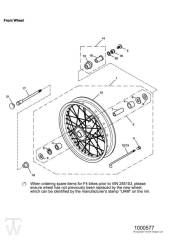 Front Wheel - Scrambler Carburator