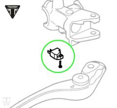 Bremslichtschalter vorn (nur 1x lagernd) Speed Triple 1050 ab FIN333179