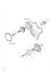 Sprag Clutch - Tiger 955i Cast Wheel