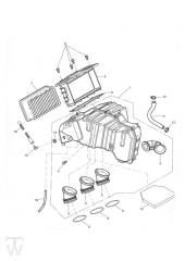 Luftfilterkasten - Tiger 955i Gussrad