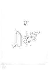 Ölpumpe Schmierung - Tiger 955i Gussrad