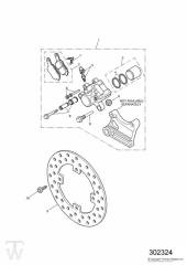 Bremse hinten - Speed Four