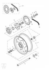 Rear Wheel - Speed Four