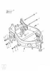 Hauptrahmen - Speed Four