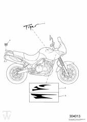 Decal - Tiger 885i