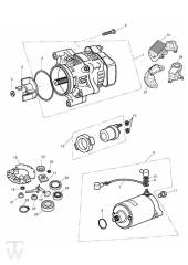 Anlasser Lichtmaschine - Tiger 885i