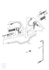 Lenker Schalter - Tiger 885i