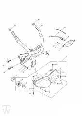 Headlight - Sprint RS 955 up to VIN 139276