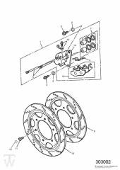 Bremse vorn bis FIN 009082 - Sprint Vergaser