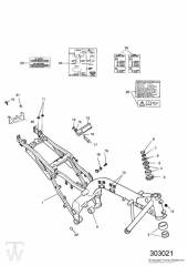 Main Frame Assembly Executive - Sprint Carburator