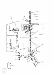 Hauptbremsylinder hinten - Sprint Vergaser