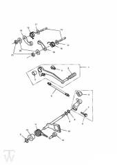 Gear Selection Shaft - Sprint Carburator