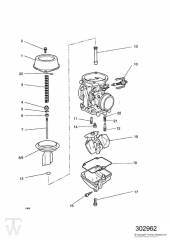 Carburator Parts for T1240635 - Sprint Carburator