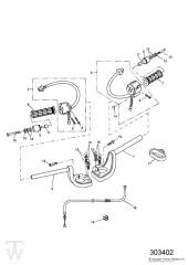 Lenker Schalter - Sprint ST 955 bis FIN 139276