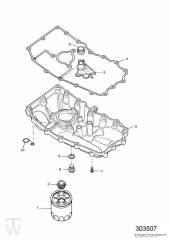 Oil Sump - Sprint ST 955 from VIN 139277