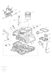 Crankcase - Thunderbird 1600 & 1700