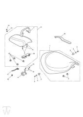 Seats Standard - Thunderbird 1600 & 1700