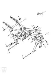 Main Frame Assembly - Thunderbird Night & Storm