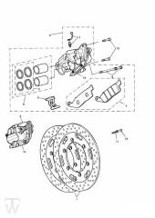 Bremse vorn - Thunderbird Sport