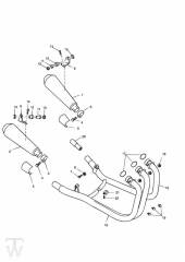 Exhaust from VIN 089737 - Thunderbird Sport