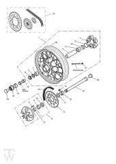 Rear Wheel - Thunderbird Sport