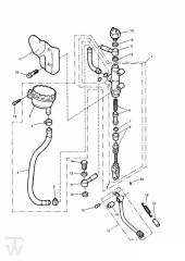 Master Cylinder Assy rear - Thunderbird Sport