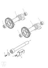 Balancer Shaft - Scrambler EFI