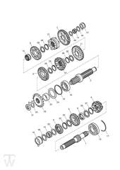 Getriebe - Scrambler EFI