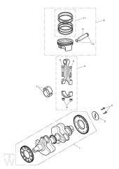 Crank Shaft - Scrambler EFI