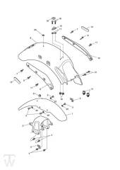 Mudguard - Speedmaster EFI up to VIN 469049