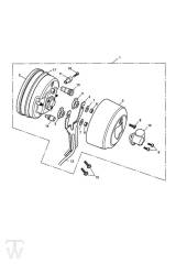 Instrument bis FIN 439975 - Speedmaster EFI bis FIN 469049