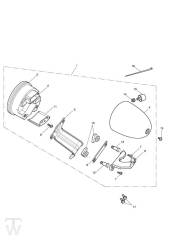 Instrument ab FIN 439976 - Speedmaster EFI bis FIN 469049