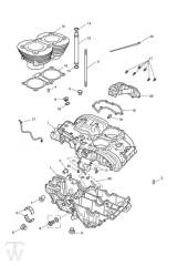 Crankcase - Speedmaster EFI from VIN 469050