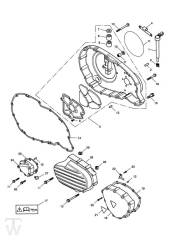 Motordeckel - Speedmaster EFI ab FIN 469050