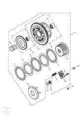 Kupplung - Speedmaster EFI ab FIN 469050