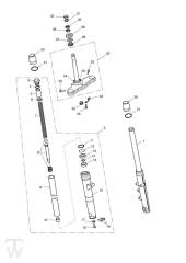 Front Suspension - Speedmaster EFI from VIN 469050