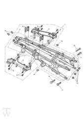 Rear Frame Assembly - Sprint GT 1050