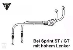 Cable Throttle (Opener & Returns) Sprint GT 1050