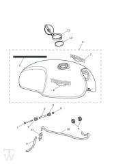 Fueltank - Thruxton 1200