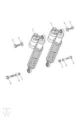 Rear Suspension Units - Thruxton R