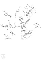 Handlebar Switch - Tiger XR up to VIN 855531