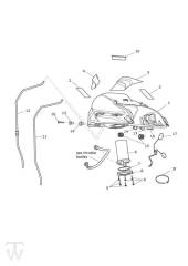 Benzintank - Tiger XCA bis FIN 855531