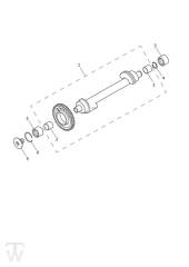 Balancer Shaft - Speed Triple S from VIN 735438