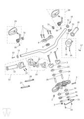 Handlebar Switch - Speed Triple S from VIN 735438