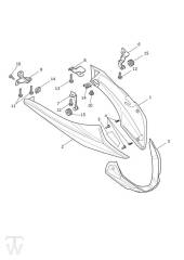 Bugspoiler - Speed Triple R ab FIN 735437