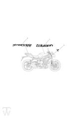 Decal up to VIN 657136 - Street Triple & RX from VIN 560477