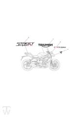 Dekor ab FIN 657137 - Street Triple & RX ab FIN 560477